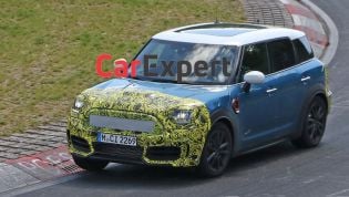 2021 Mini Countryman facelift spied