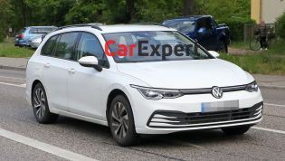 2021 Volkswagen Golf wagon spied