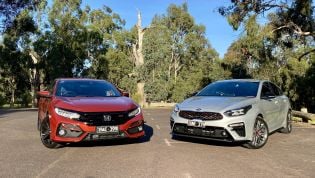 2020 Kia Cerato GT v Honda Civic RS