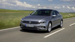 Volkswagen Passat sedan on the way out