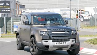 2021 Land Rover Defender V8 spied