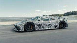 Mercedes-AMG Project One hits the track