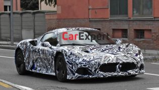 Maserati MC20 spied almost completely undisguised