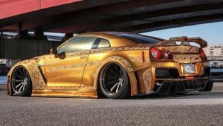 This GOLD plated Godzilla took 2000 man hours and over $1 million to build!