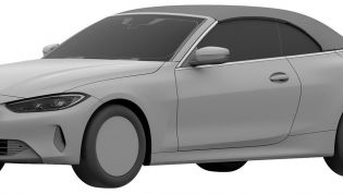 2022 BMW 4 Series convertible patent drawings leaked