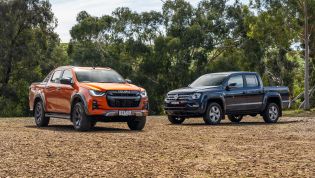 2020 Isuzu D-Max v Volkswagen Amarok V6