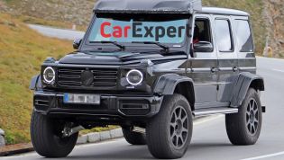 2021 Mercedes-Benz G-Class 4x4² spied