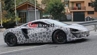 2021 McLaren High-Performance Hybrid revealed in spy photos, patent images