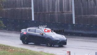 2022 Porsche Macan EV spied