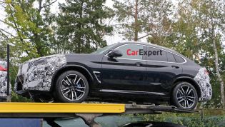 2021 BMW X4 M update spied