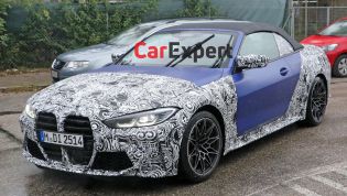 2022 BMW M4 convertible spied