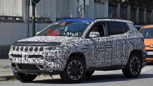 2022 Jeep Compass facelift spied