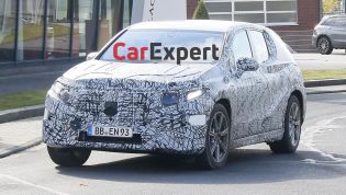 2022 Mercedes-Benz EQS SUV spied inside and out