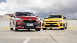 2021 Kia Rio GT-Line v Toyota Yaris SX comparison