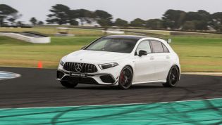 2021 Mercedes-AMG A 45 S track review