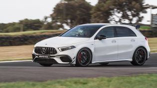 Mercedes-AMG A45 S: Pirelli tyre option slashes lap times