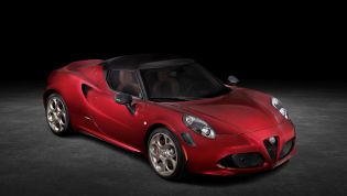 Alfa Romeo 4C Spider 33 Stradale Tributo due here next year