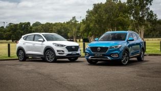 2021 MG HS Excite v Hyundai Tucson Active X  comparison