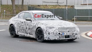 2022 BMW M2 spied again