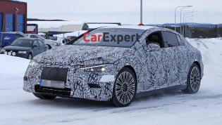 2022 Mercedes-Benz EQE spied again