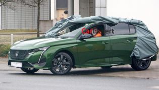 2022 Peugeot 308 spied