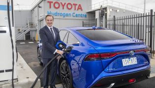 Toyota delivers hydrogen Mirai to CSIRO