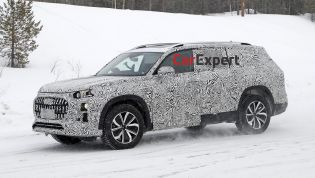 Audi Q9 spied