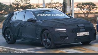 2021 Genesis G70 Shooting Brake spied