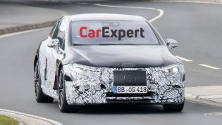 2022 Mercedes-AMG EQS spied