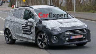 2022 Ford Fiesta facelift spied