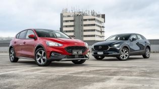 2021 Ford Focus Active v Mazda CX-30 comparison