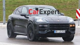 2022 Porsche Cayenne Coupe facelift spied