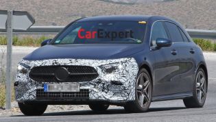 2022 Mercedes-Benz A-Class hatch facelift spied