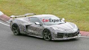 2023 Chevrolet Corvette Z06 spied