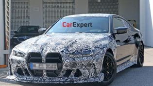 2022 BMW M4 CSL spied