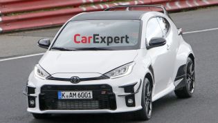 Toyota GR Yaris 'GRMN' spied again