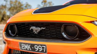 Ford Mustang four-cylinder and V8 hybrids coming - report