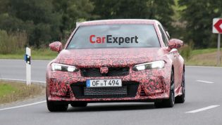 2022 Honda Civic Type R spied