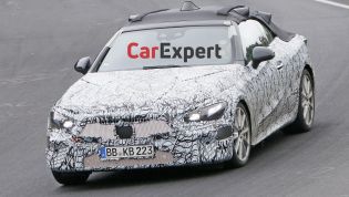 2022 Mercedes-Benz CLE convertible spied