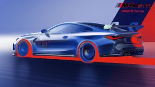 BMW teases G82 generation M4 GT4 track-only racer