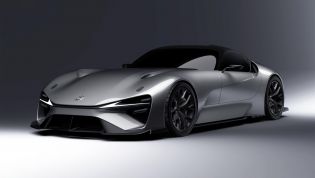 Lexus gives closer look at electric supercar