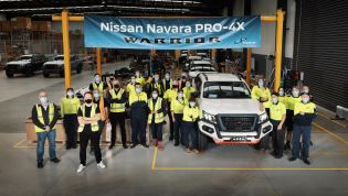 Nissan Navara Warrior Australian assembly humming along