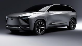 Lexus reveals more of its Tesla Model X rival