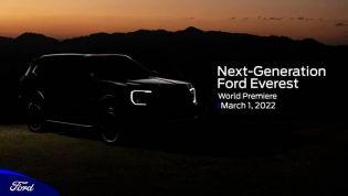 2022 Ford Everest: World premiere on March 1