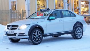 Mysterious Mercedes-Benz SUV mule spied