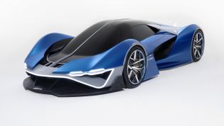 Alpine A4810 hydrogen concept revealed