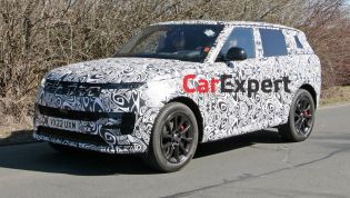 2023 Range Rover Sport spied with less camouflage