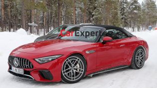 2023 Mercedes-AMG SL63e plug-in hybrid spied