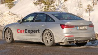 Strange 2022 Audi S6 prototype spied