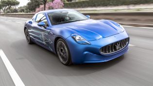 2023 Maserati GranTurismo Folgore captured up close